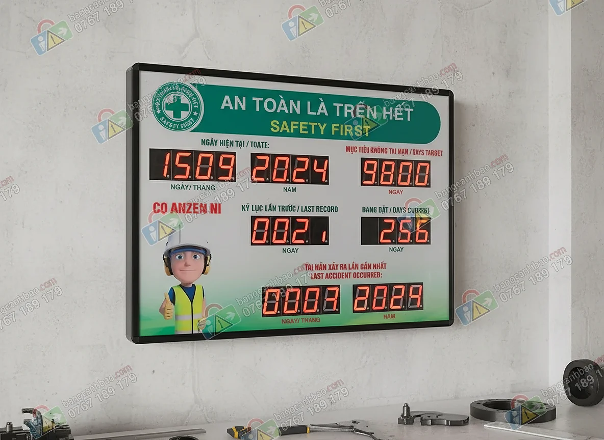 Bảng thông tin an toàn Led